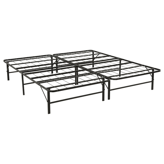 Kramer Folding Metal Platform Bed Frame Black