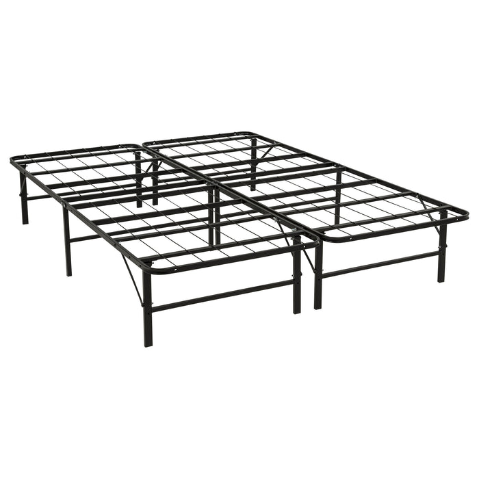 Kramer Folding Metal Platform Bed Frame Black