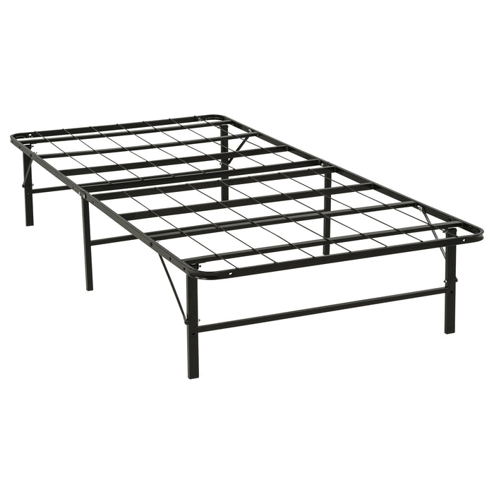 Kramer Folding Metal Platform Bed Frame Black