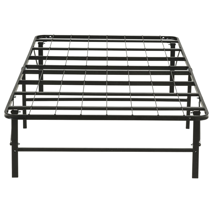 Kramer Folding Metal Platform Bed Frame Black
