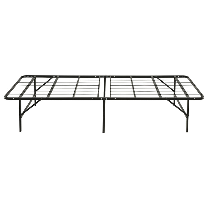 Kramer Folding Metal Platform Bed Frame Black