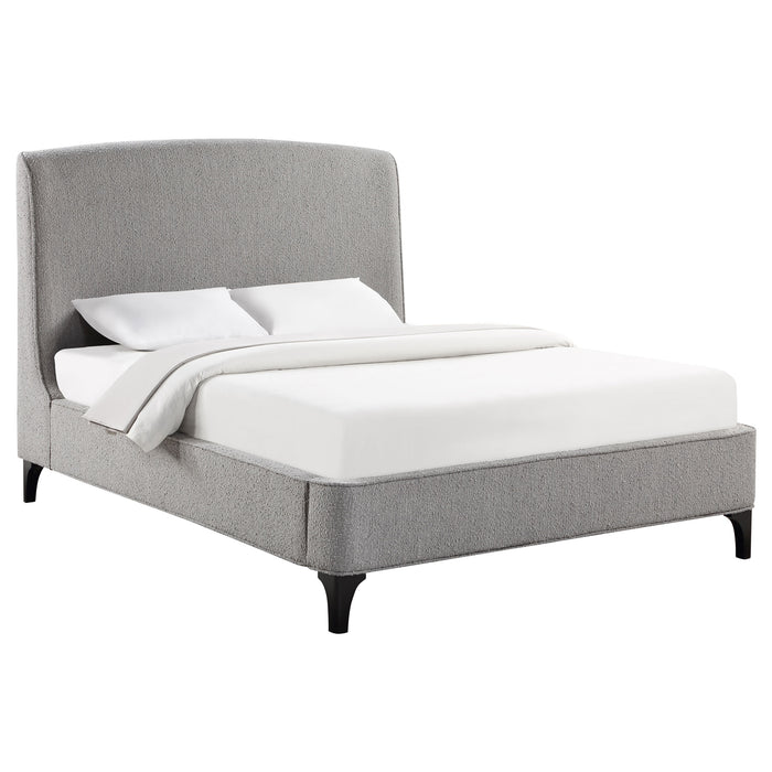 Mosby Upholstered Wingback Bed