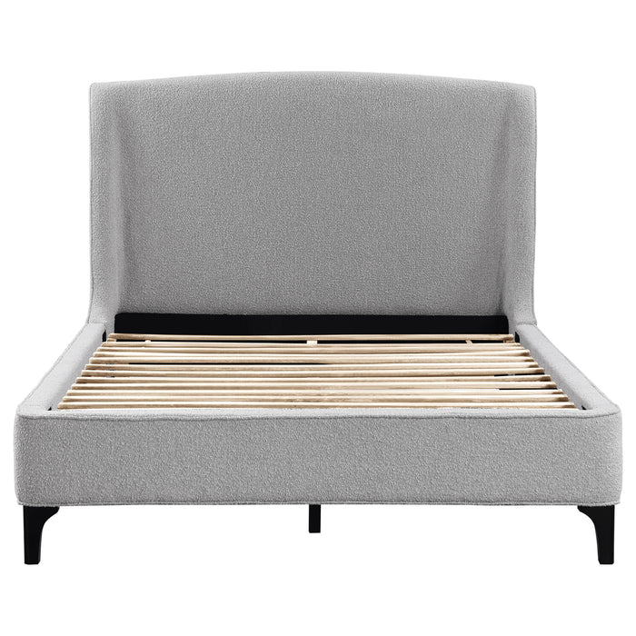 Mosby Upholstered Wingback Bed
