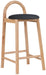 Calvin Vegan Leather Upholstered Counter Stool