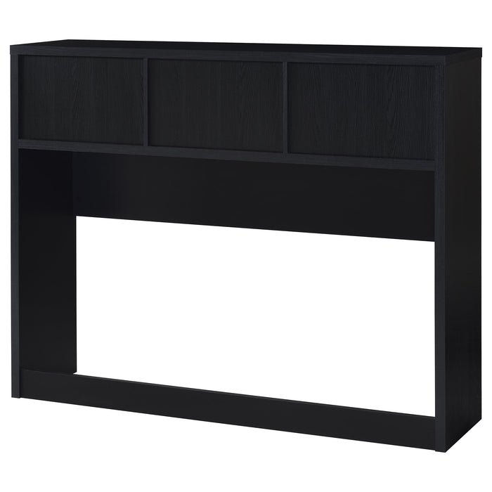 Westpark 3-piece Bedroom Set Bookcase Headboard Black
