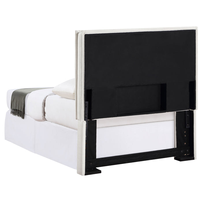 Cabecera de panel tapizada Izzy - arena