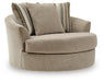 Linenhause Oversized Swivel Accent Chair - image 2