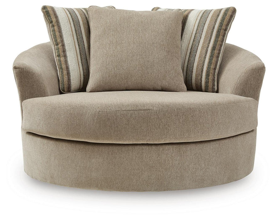 Linenhause Oversized Swivel Accent Chair - image 4