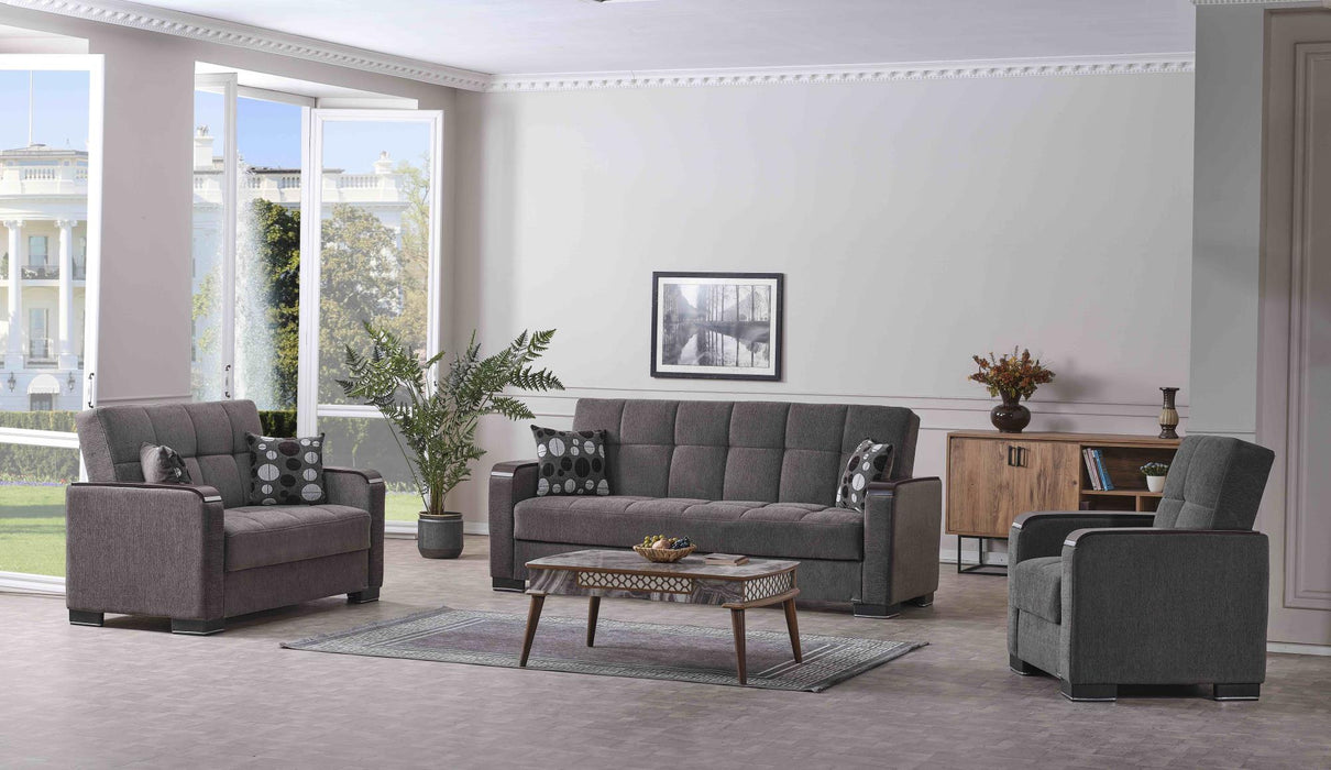Armada "x" #319 - Dark Gray Living Room Set