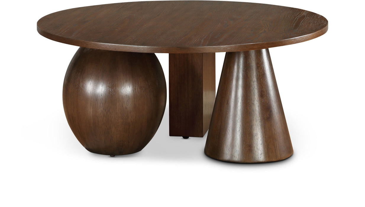 Revive Solid Wood And Oak Veneer Coffee Table