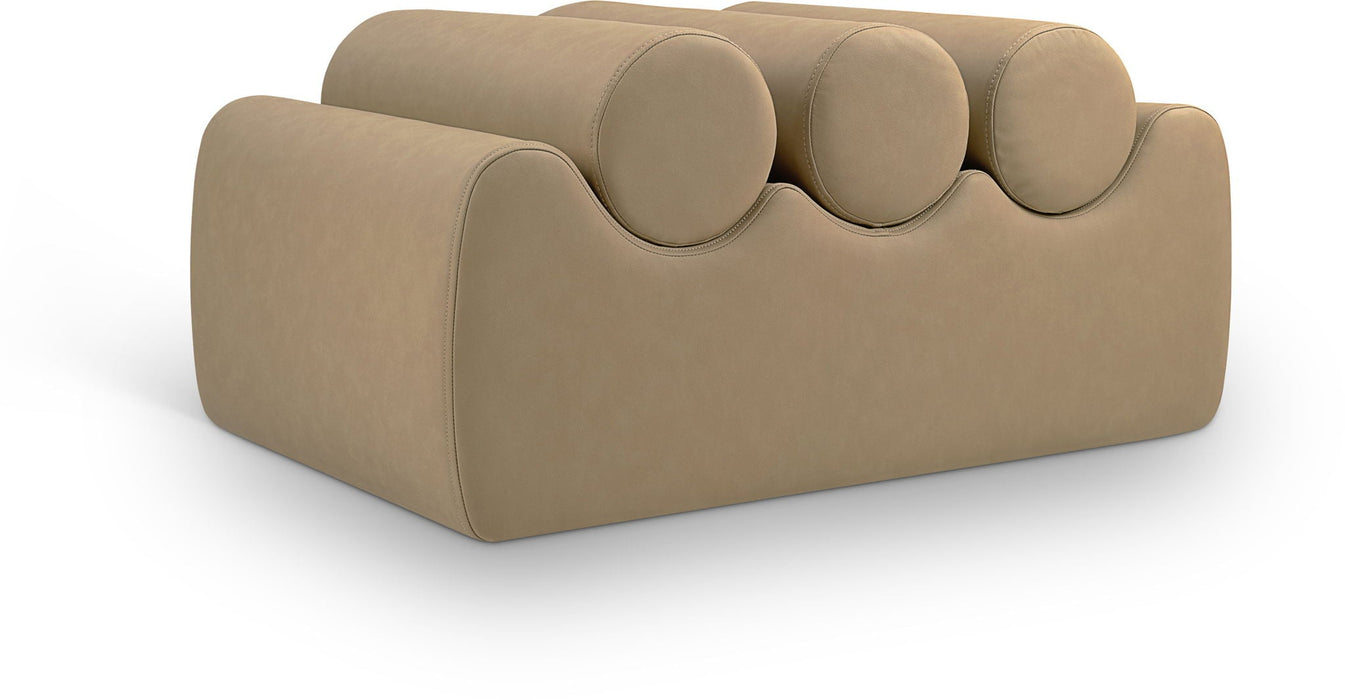 Rumble Vegan Leather Upholstered Bench
