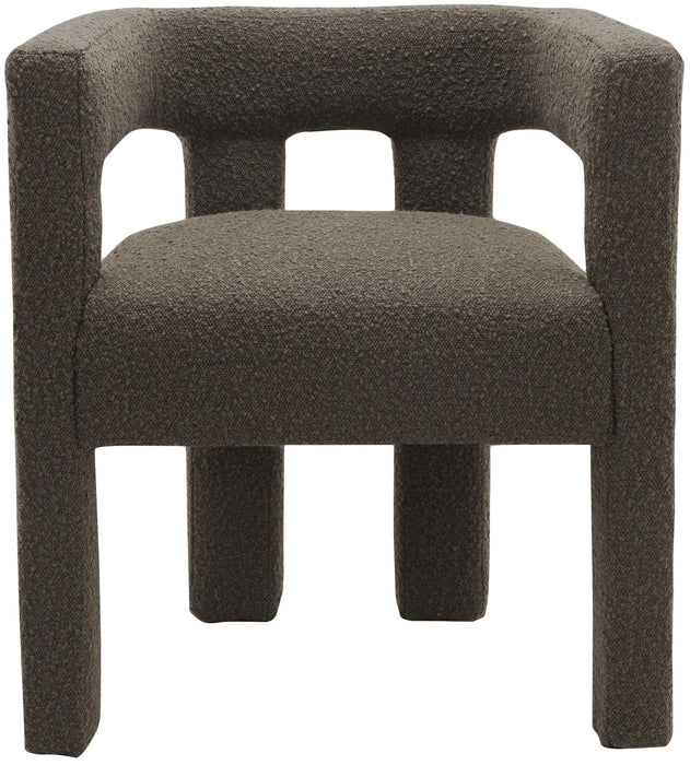 Athena Boucle Fabric Upholstered Accent / Dining Chair