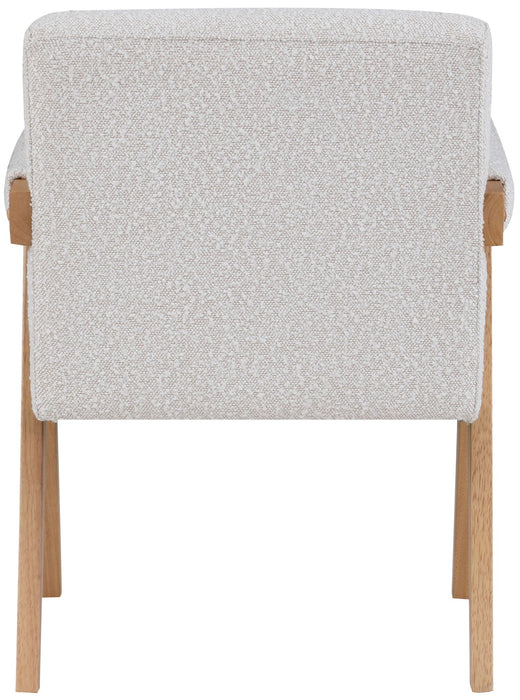Woodloch Boucle Fabric Upholstered Accent Chair