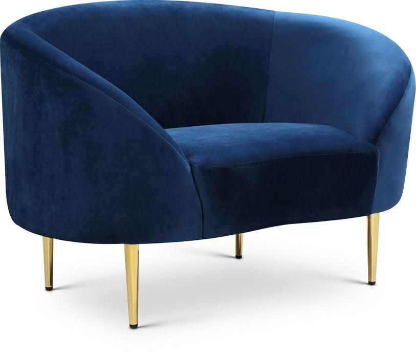 Ritz Velvet Upholstered Chair