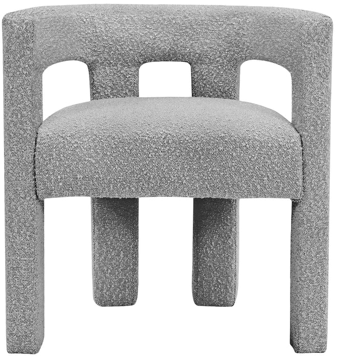 Athena Boucle Fabric Upholstered Accent / Dining Chair