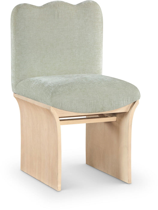 Shaw Chenille Fabric Upholstered Dining Chair