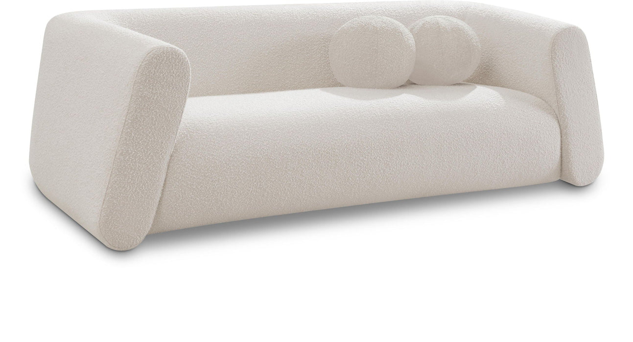 Abbington 91" Boucle Fabric Upholstered Sofa
