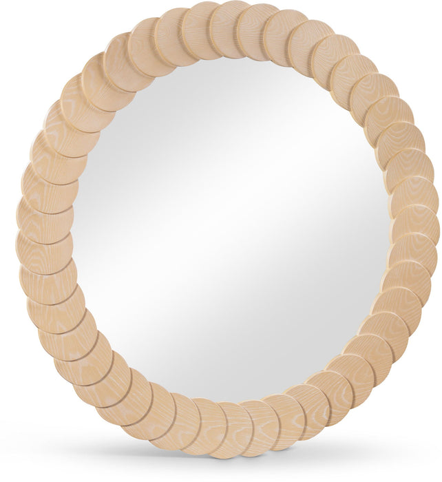 Espejo con enchapado de roble Revolve (40" an. x 40" al.)