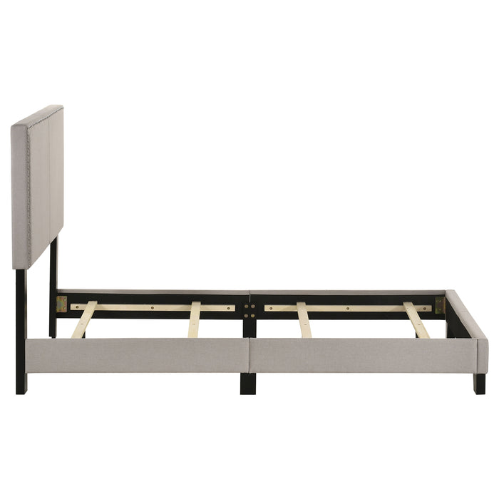 Boyd Upholstered Panel Bed Ivory