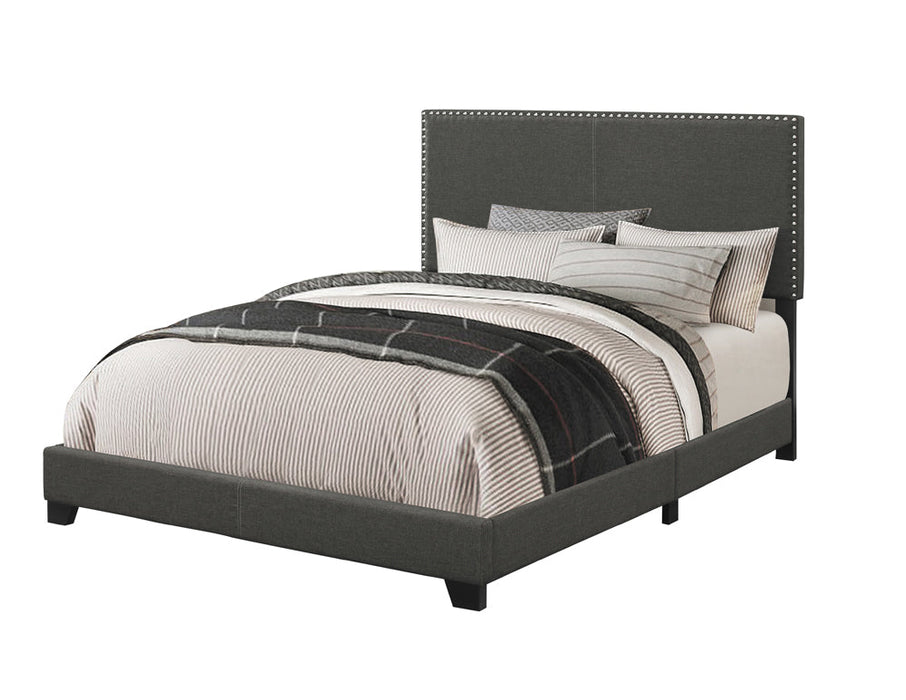 Boyd Upholstered Panel Bed Ivory