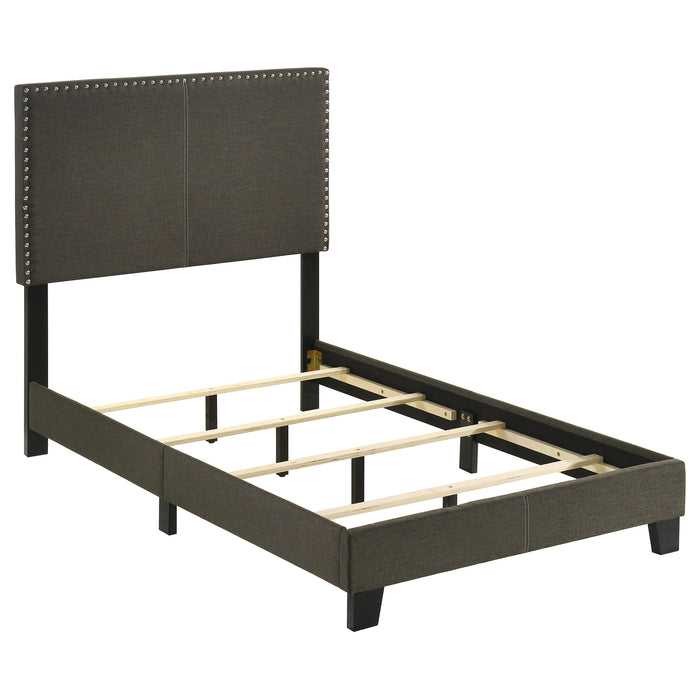Boyd Upholstered Panel Bed Ivory