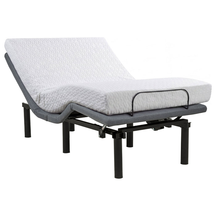 Tasca Dual-Motor Adjustable Bed Base in Black