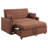 Sofá Cama Tapizado Portland Boucle Cobre