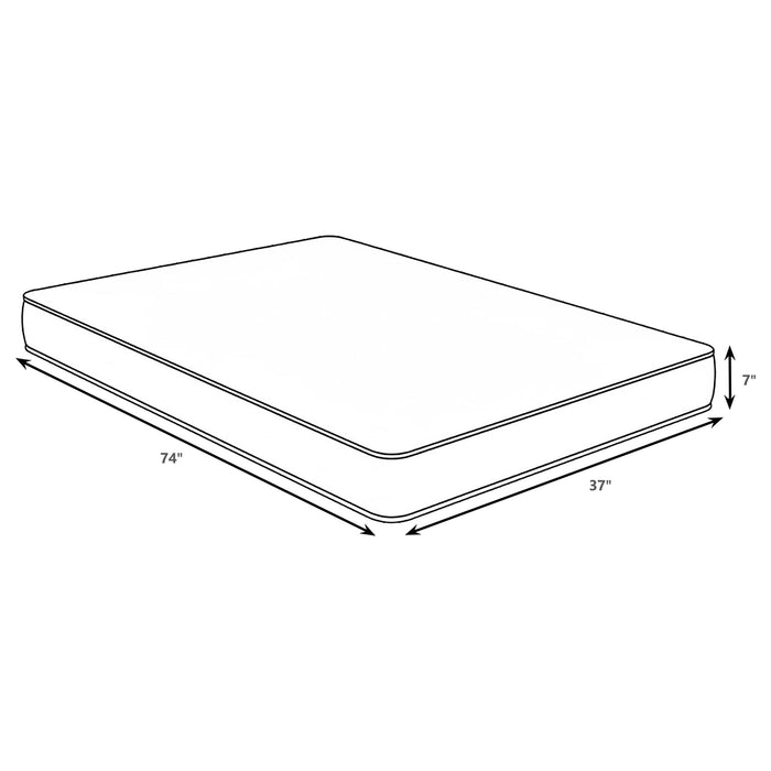Quimby 7-inch Innerspring Quilted Foam Mattress