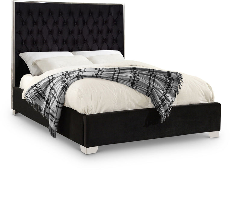 Lexi Velvet Upholstered Bed