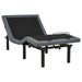 Weston Dual-Motor Massage Adjustable Bed Base in Black and Grey
