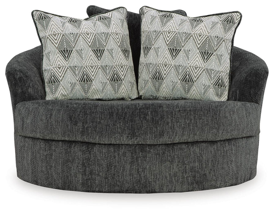 Biddeford Oversized Swivel Accent Chair - image 3