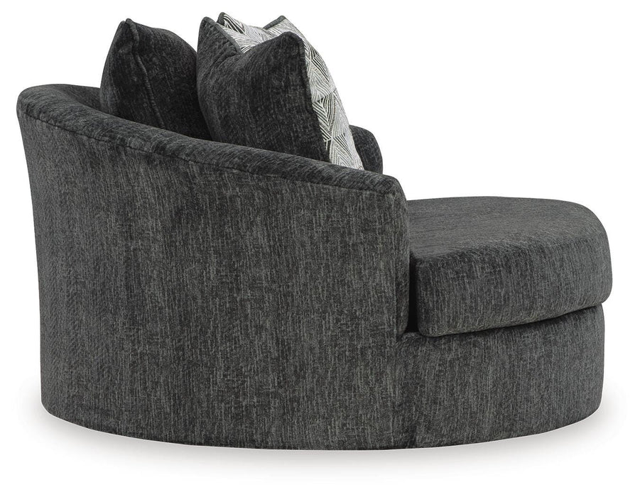 Biddeford Oversized Swivel Accent Chair - image 4