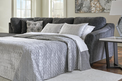 Sofá seccional Biddeford de 2 piezas con chaise longue