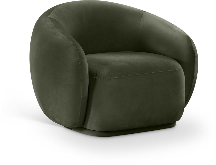 Emery Velvet Upholstered Accent Chair