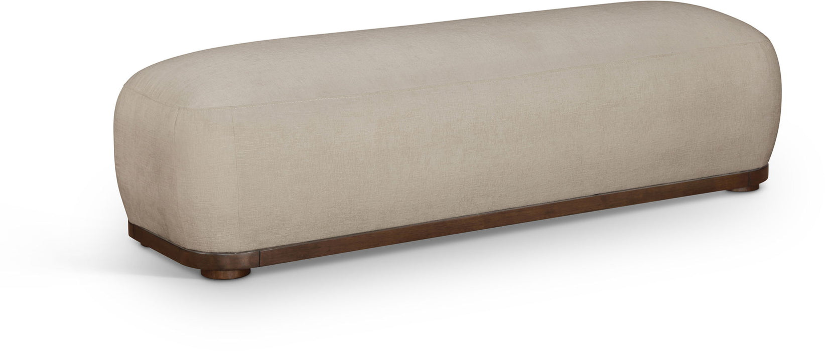 Calum Chenille Fabric Upholstered Bench