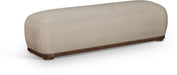 Calum Chenille Fabric Upholstered Bench