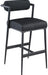 Stryker Boucle Fabric And Vegan Leather Upholstered Bar / Counter Stools