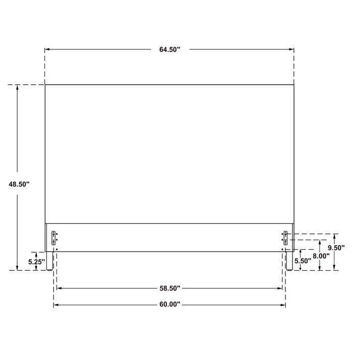 Zyla Woven Rattan Panel Headboard