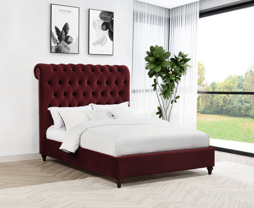 Devon Upholstered Panel Bed