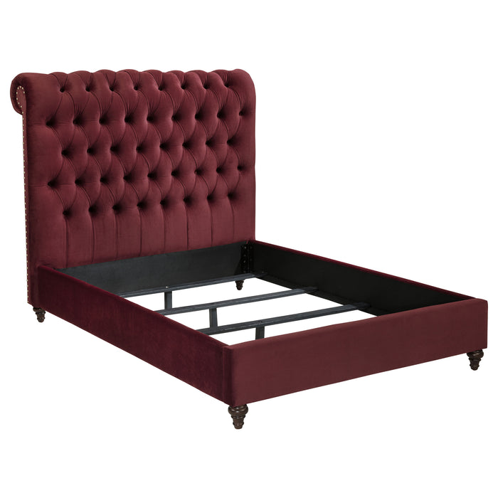 Devon Upholstered Panel Bed