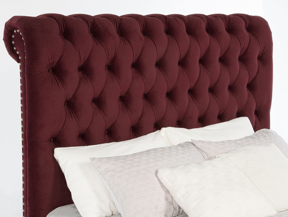 Devon Upholstered Panel Bed