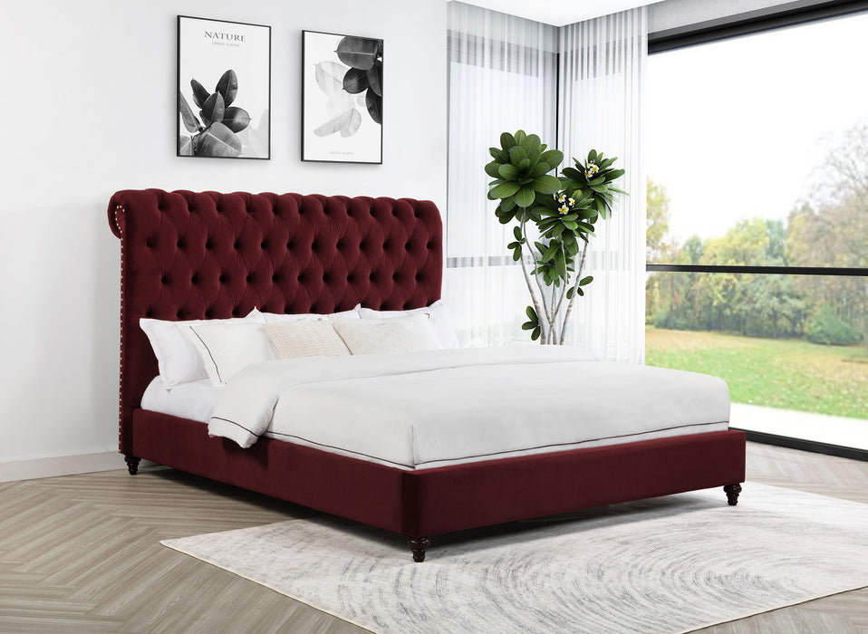 Devon Upholstered Panel Bed