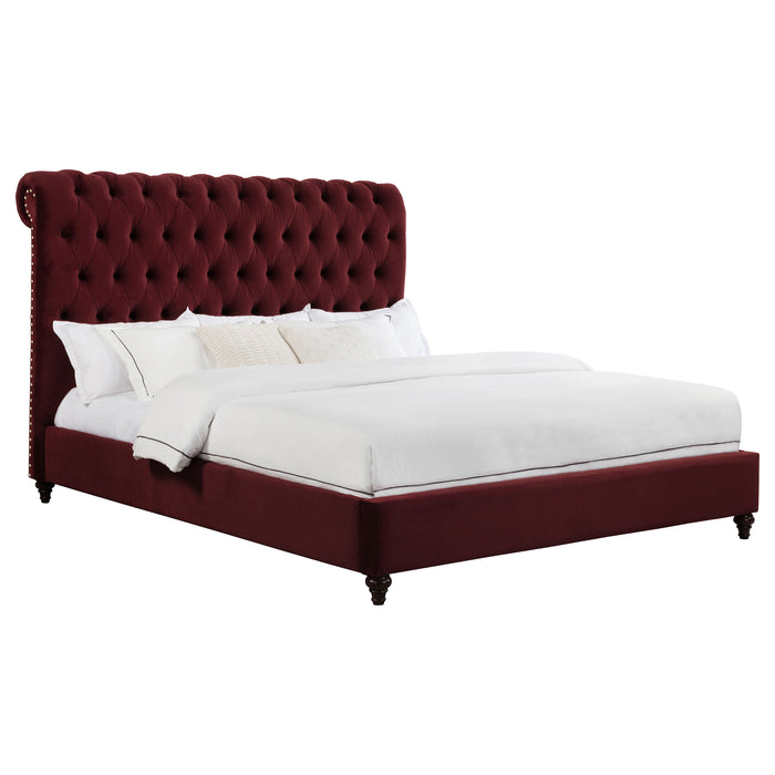 Devon Upholstered Panel Bed