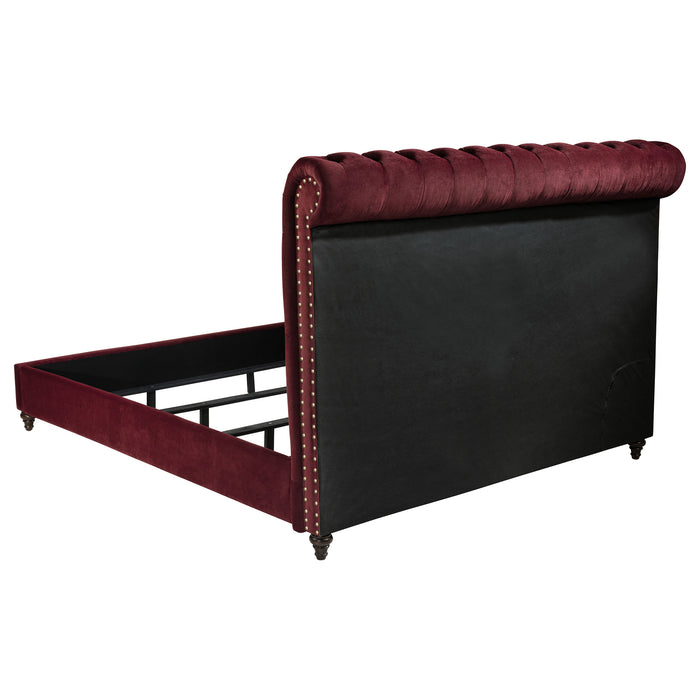 Devon Upholstered Panel Bed