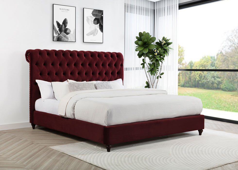 Devon Upholstered Panel Bed