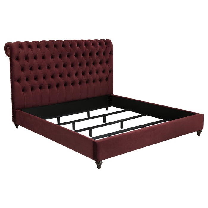Devon Upholstered Panel Bed
