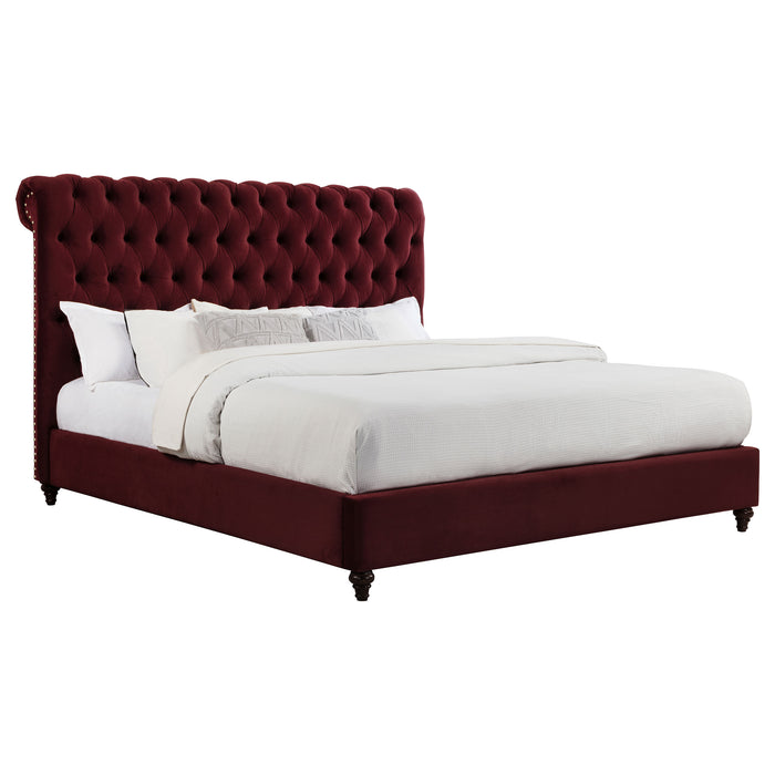 Devon Upholstered Panel Bed