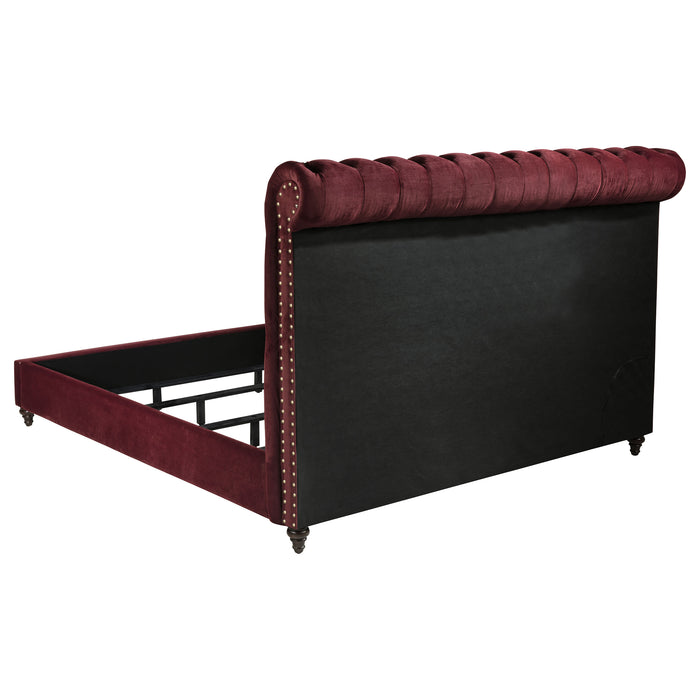 Devon Upholstered Panel Bed