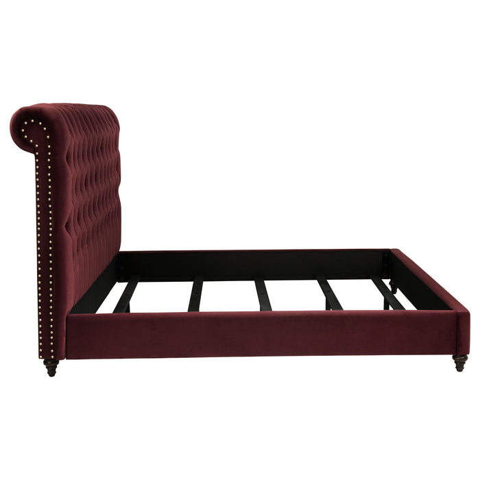 Devon Upholstered Panel Bed