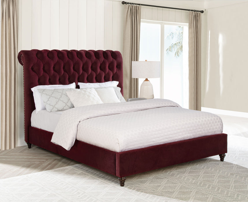Devon Upholstered Panel Bed